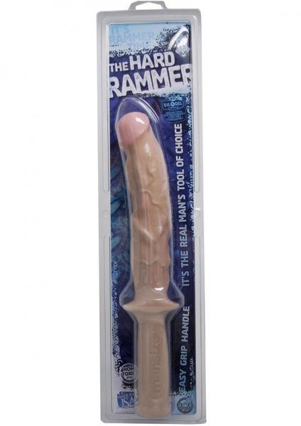 The Hard Rammer Easy Grip Handle - Beige-blank-Sexual Toys®