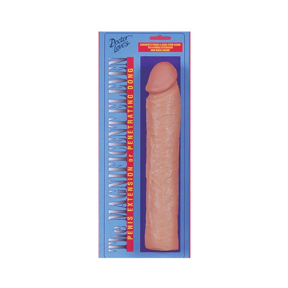 The Magnificent Eleven Penis Extension Dong Beige-Doctor Love&