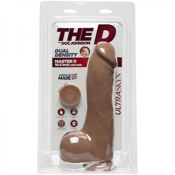 The Master D W/balls 10.5 Caramel-blank-Sexual Toys®