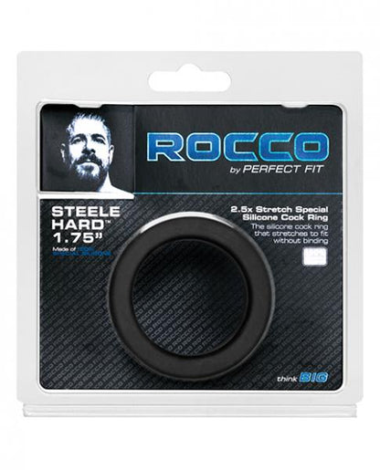 The Rocco Steele Hard 1.75 inches Silicone Super Stretch Black-The Rocco-Sexual Toys®