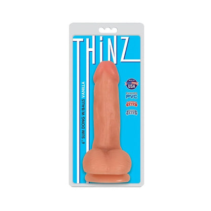 Thinz 6 inches Slim Realistic Dong with Balls-Curve Novelties-Sexual Toys®
