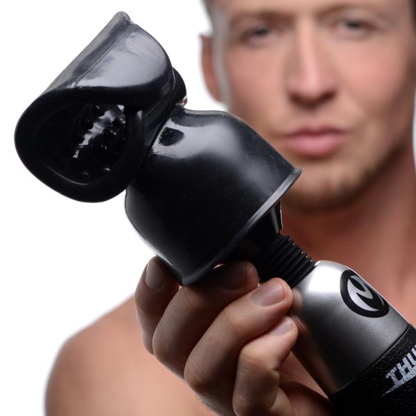 Thunder Wrap Masturbator Wand Attachment Black-Master Series-Sexual Toys®