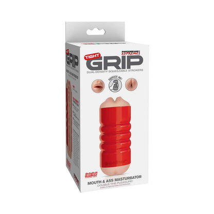 Tight Grip Mouth/Ass Masturbator Red Case-blank-Sexual Toys®