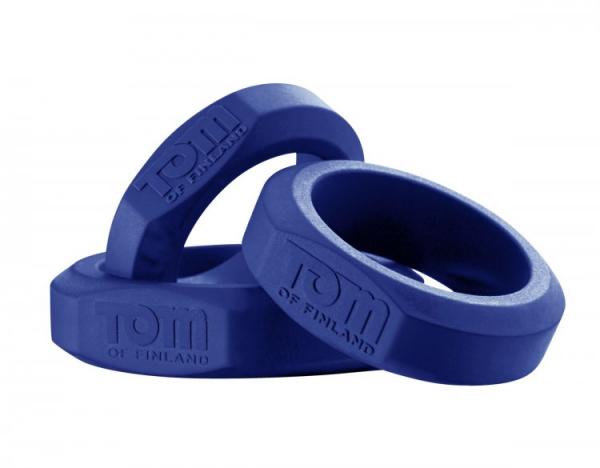Tom Of Finland 3 Piece Silicone Cock Ring Set-Tom of Finland-Sexual Toys®