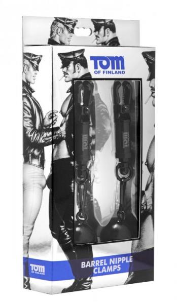 Tom Of Finland Barrel Nipple Clamps-Tom of Finland-Sexual Toys®
