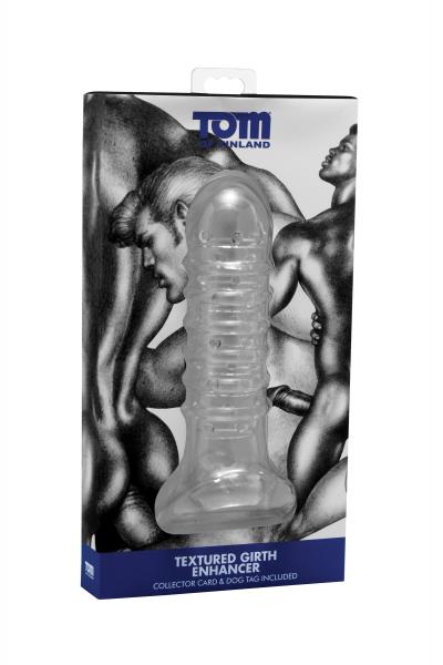 Tom Of Finland Textured Girth Enhancer Clear-Tom of Finland-Sexual Toys®