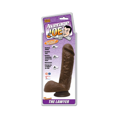Average Joe Terrence The Lawyer Dildo 7.5 inches Brown-Topco-Sexual Toys®
