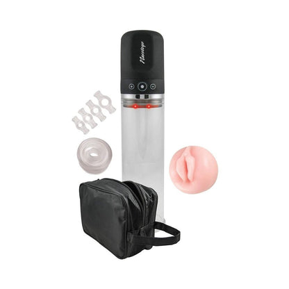 Travel Pump Three Speed Kit Clear-Nasstoys-Sexual Toys®
