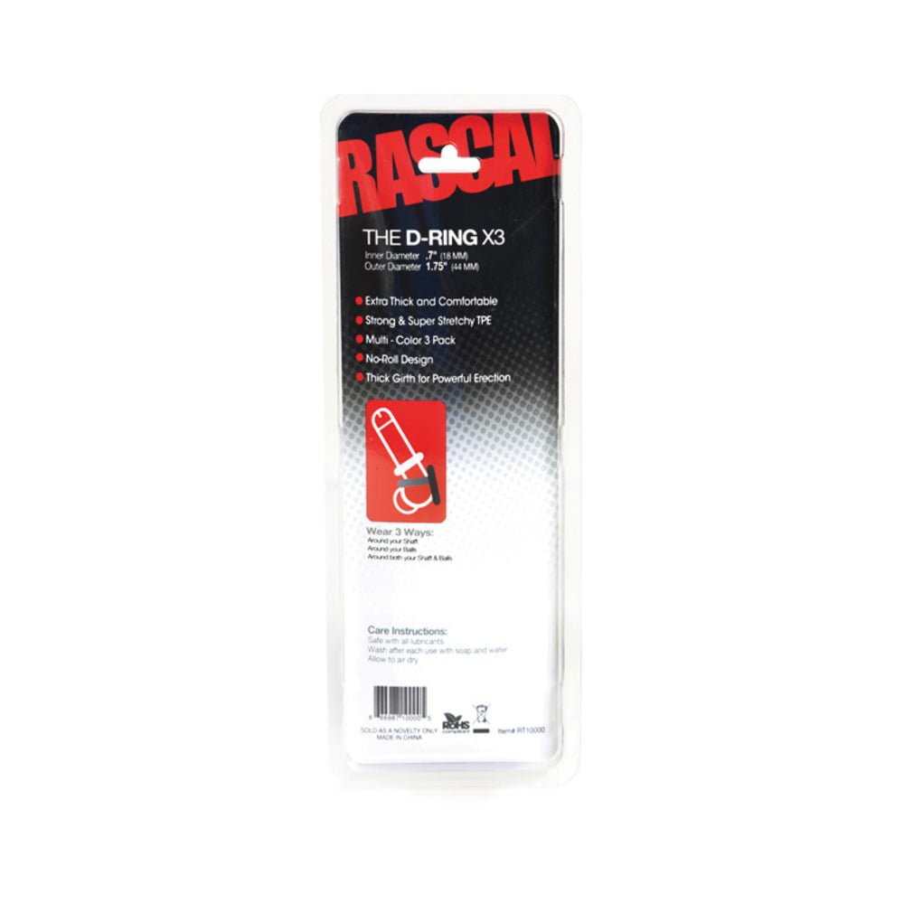 Triple Play Cock Ring-Rascal-Sexual Toys®
