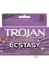 Trojan her pleasure ecstasy condoms - box of 10-Trojan-Sexual Toys®