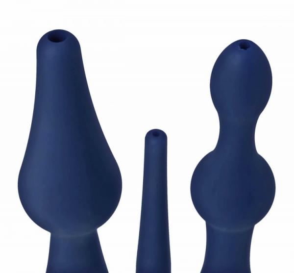 Universal 3 Piece Silicone Enema Attachment Set-Cleanstream-Sexual Toys®