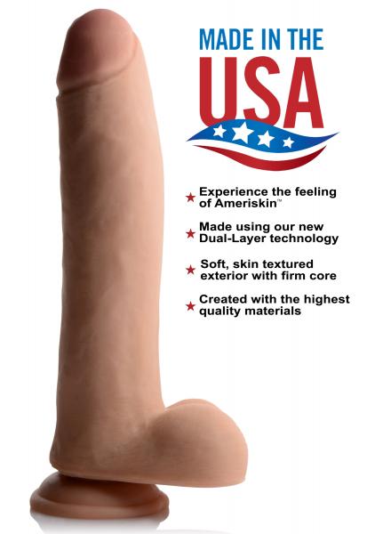 USA Cocks 11 Inches Ultra Real Dual Layer Suction Cup Dildo-USA Cocks-Sexual Toys®