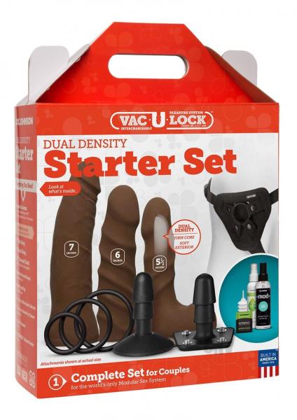Vaculock Dual Dense Starter Set Chocolat-blank-Sexual Toys®