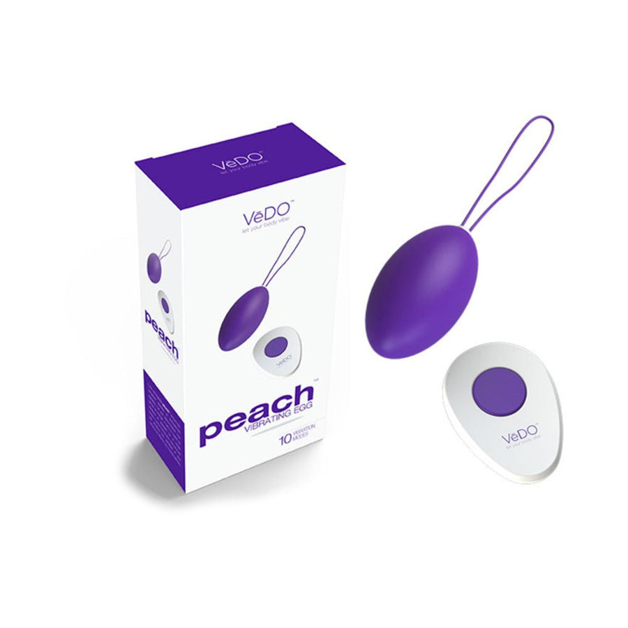 Vedo Peach Egg Vibe-VeDO-Sexual Toys®