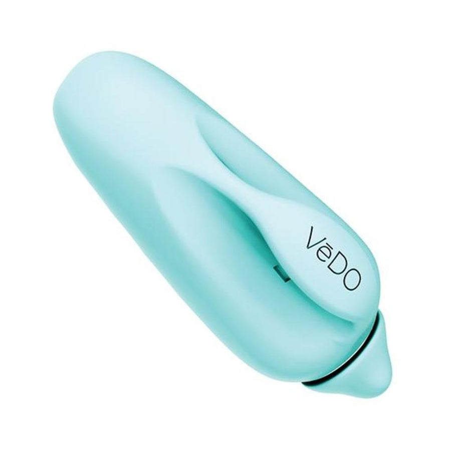 Vedo Vivi Rechargeable Finger Vibe Tease Me Turquoise-VeDO-Sexual Toys®