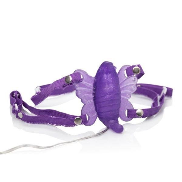 Venus Butterfly 2 Purple Hands Free Strap On-Cal Exotics-Sexual Toys®