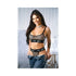 Vibes Icy Girl Metallic Fishnet Bralette & G-string Panty M/l Black-blank-Sexual Toys®