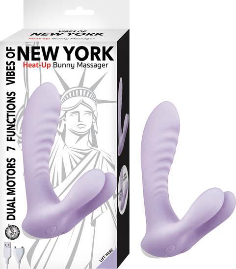 Vibes Of New York Heat Up Bunny Massager-Nasstoys-Sexual Toys®