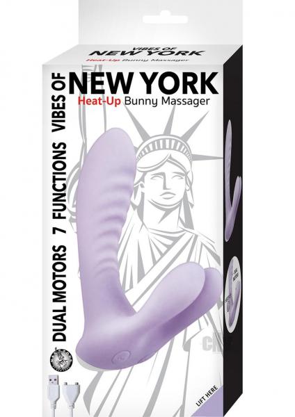 Vibes Of New York Heat Up Bunny Massager-Nasstoys-Sexual Toys®