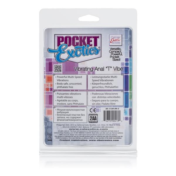 Vibrating Anal T Vibe-Pocket Exotics-Sexual Toys®