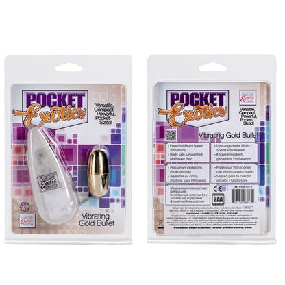 Vibrating Gold Bullet-Pocket Exotics-Sexual Toys®