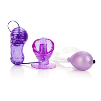 Vibrating Turbo Suction Tongue Stimulator Purple-Shanes World-Sexual Toys®