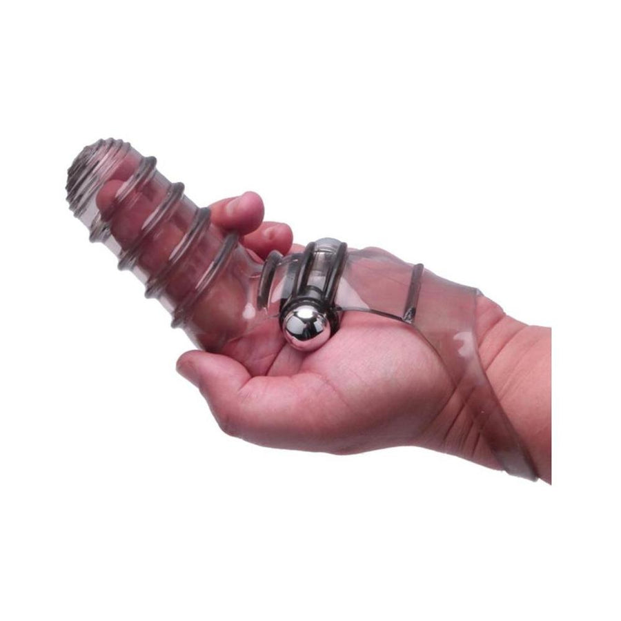 Vibrofinger Ribbed Finger Massager Smoke-Icon-Sexual Toys®