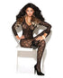 Vivace long sleeve lace bodystocking black o/s-blank-Sexual Toys®