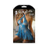 Vixen Teal Me More Stretch Lace Dress & G-string Teal L/xl-blank-Sexual Toys®