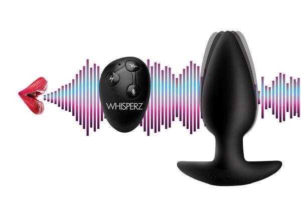Voice Activated 10x Vibrating Butt Plug With Remote Control-Whisperz-Sexual Toys®