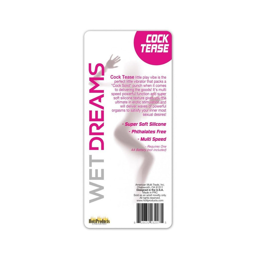 Wet Dreams Cock Tease Play Vibe Magenta Multi Speed-blank-Sexual Toys®