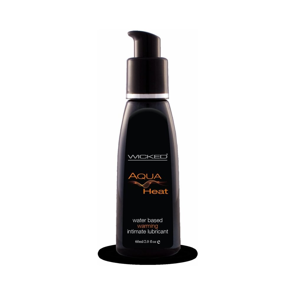 Wicked Aqua Heat Waterbased Warming Sensation Lubricant 2oz.-blank-Sexual Toys®