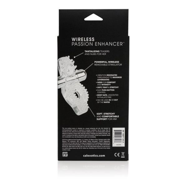 Wireless Passion Enhancer Clear Vibrating Cock Ring-blank-Sexual Toys®