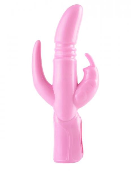 Wow Triple Ecstacy Silicone Thruster - Pink-WOW!-Sexual Toys®